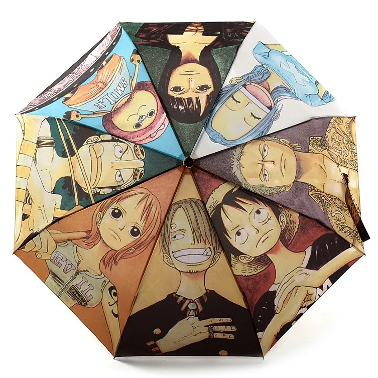 

One Piece Animation Peripheral Umbrella Nami Monkey D. Luffy Roronoa Zoro Sanji Tony Tony Chopper Nico Robin Creative Gifts