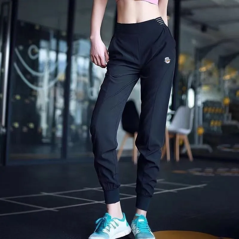 

Женские брюки для гольфа, эластичная спортивная одежда, повседневные брюки для фитнеса с высокой талией, модные дизайнерские брюки для весн...