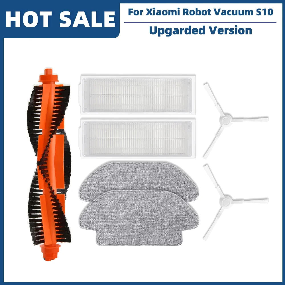 

Аксессуары Для Робота-пылесоса Xiaomi Robot Vacuum S10 S12 B106GL: Основная Щетка, Боковая Щетка, Шампунь 2S XMSTJQR2S/3C B106CN