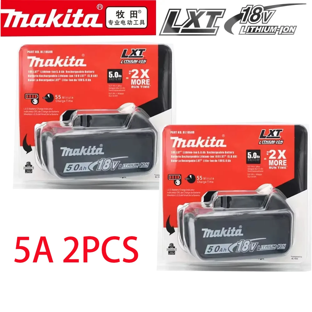 Аккумуляторная батарея Makita 18 В 6 0 Ач для электроинструмента BL1840 BL1830 BL1850 BL1850B