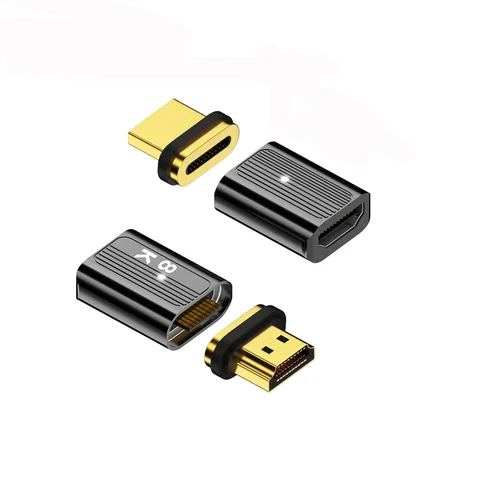 HDMI-совместимый 2,1 Магнитный адаптер 8K 60 Гц 48 Гбит/с