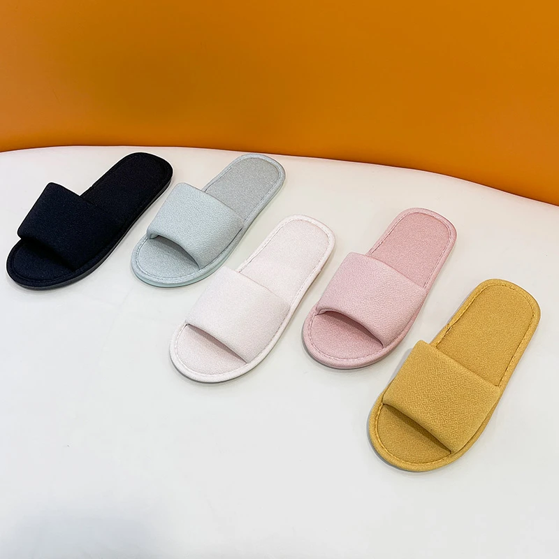 

2022 NEW Women Summer Flat Slippers Thick Bottom Indoor Home Flip Flops Couples Home Bathroom Non-slip Slippers