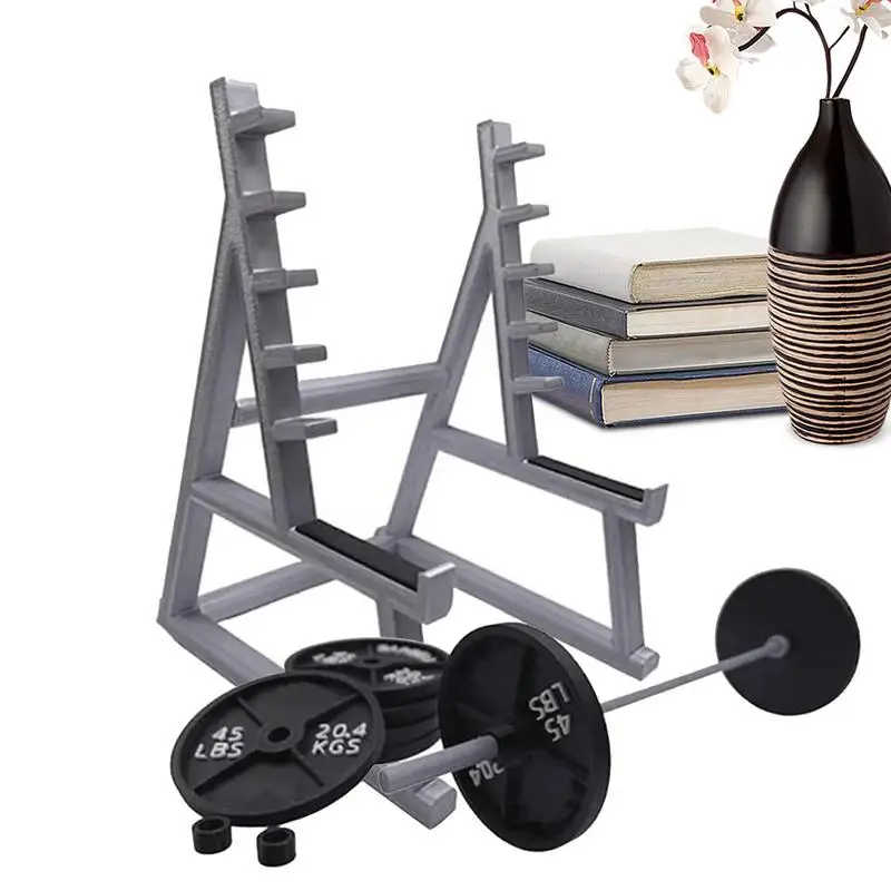 

Desk Pen Holder Barbell Rack Pencil Holder Barbell Rack Design Desk Organizer With Barbells And Weights Pen Storage For Home