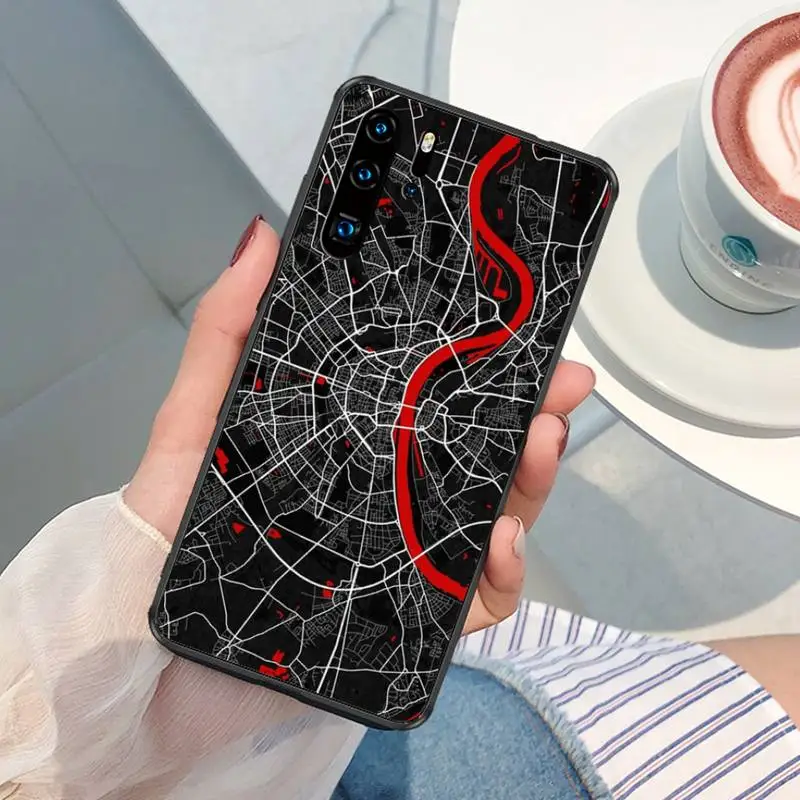 Карта города Барселоны Копенгагена Италия Ливерпуль раньше для OPPO F 1S 7 9 K1 A77 F3 RENO