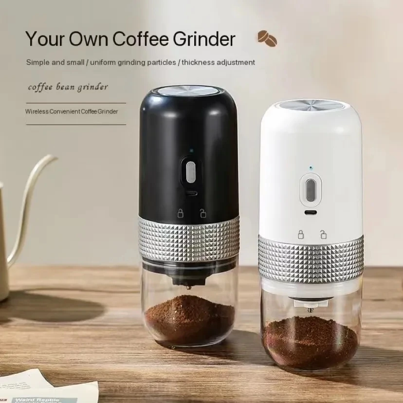 

Portable Electric Coffee Grinder Cordless Usb Grinding Core Coffee Beans Mill Professional Automatic Ceramic Maker Accessories