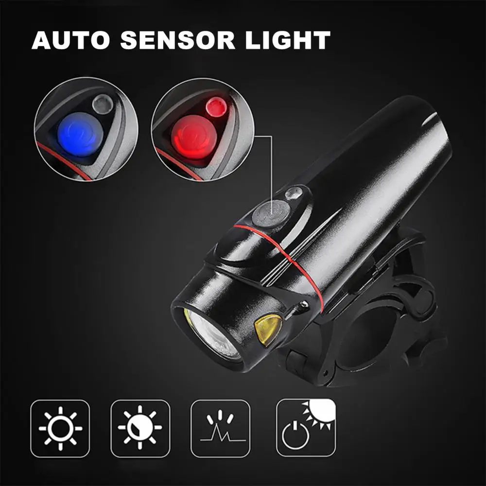 

Bicycle Lights MTB Bike Bicycle Sensor Light USB Charging Headlight Outdoor Riding Equipment Bicycle Accessories