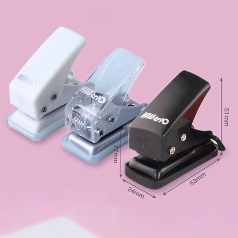 Мини-Дырокол с одним кольцом 10 листов дырокол для скрапбукинга бумаги рукоделия