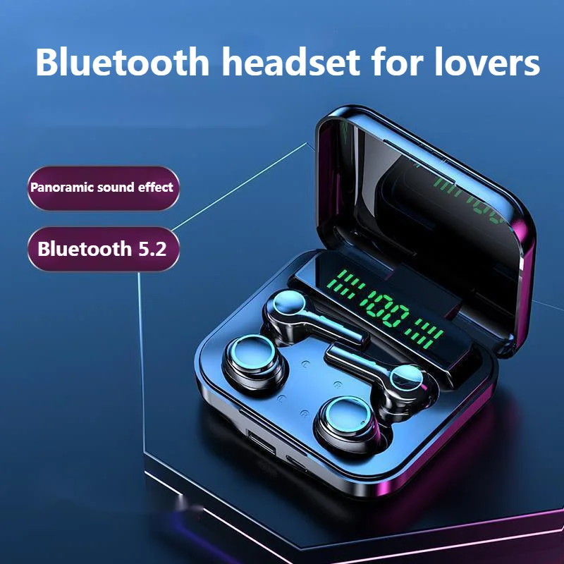 Lovers Earphones Two pairs sport Earbuds wireless Bluetooth headset HiFi high sound quality ultra-long music listening Headphone