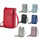 Новинка 2021, Маленькая женская сумка через плечо для сотового телефона, чехол, сумка на плечо, кошелек, сумка, женская сумка-мессенджер для девушек