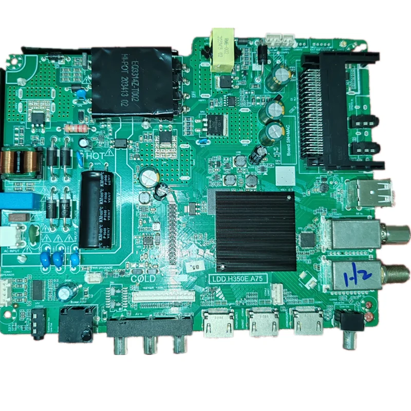 LDD.H350E.A75 три в одном телевизионная материнская плата протестирована хорошо