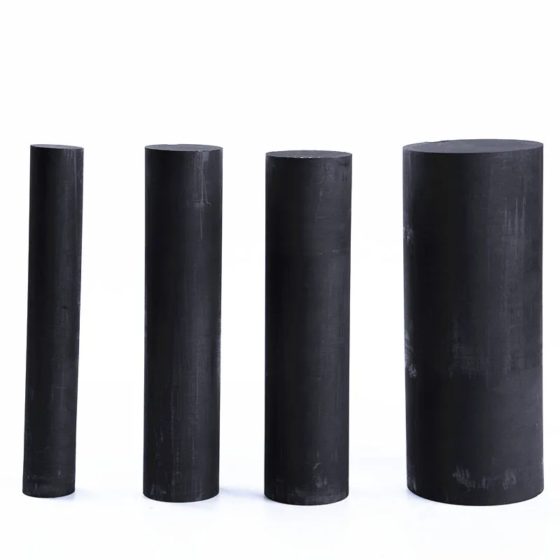 Графитовый стержень высокой чистоты длина 200 мм/диаметр 15-50 мм - купить по