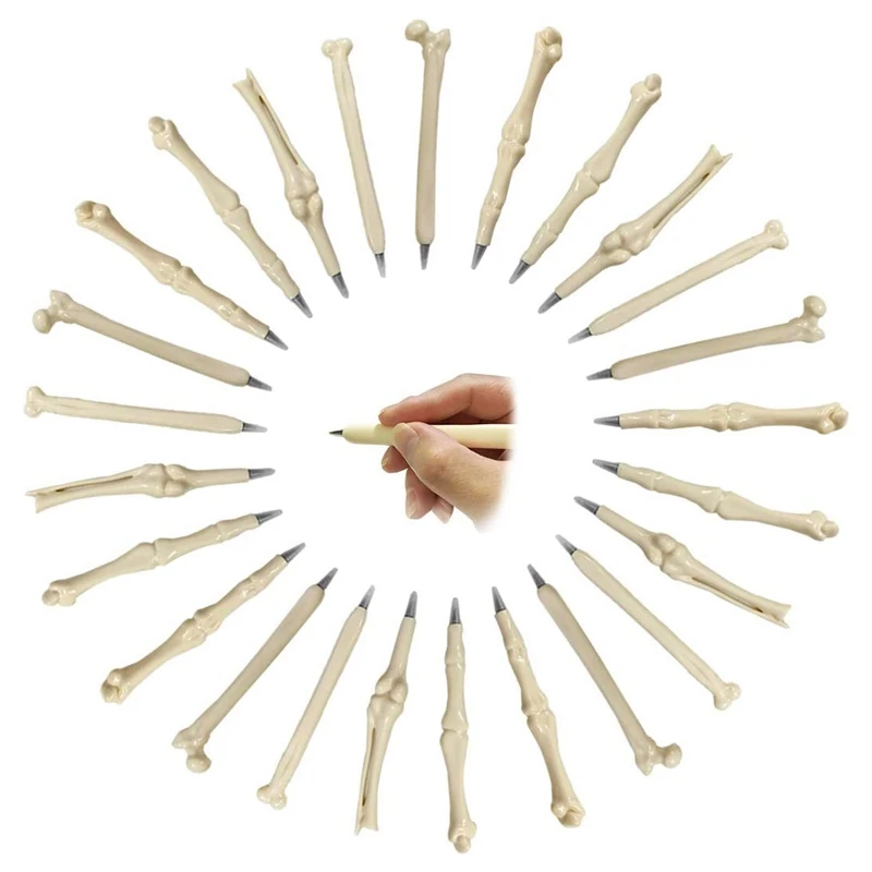 30 шт. шариковые ручки в форме кости милые письменные принадлежности оптовая