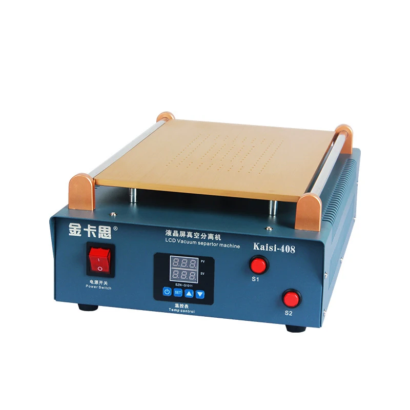 

14 inch Mobile Phone Screen Separator Tablet KS-408 Strong Double Pump Dual Dual Air Work Vacuum Separation Machine LCD Screen