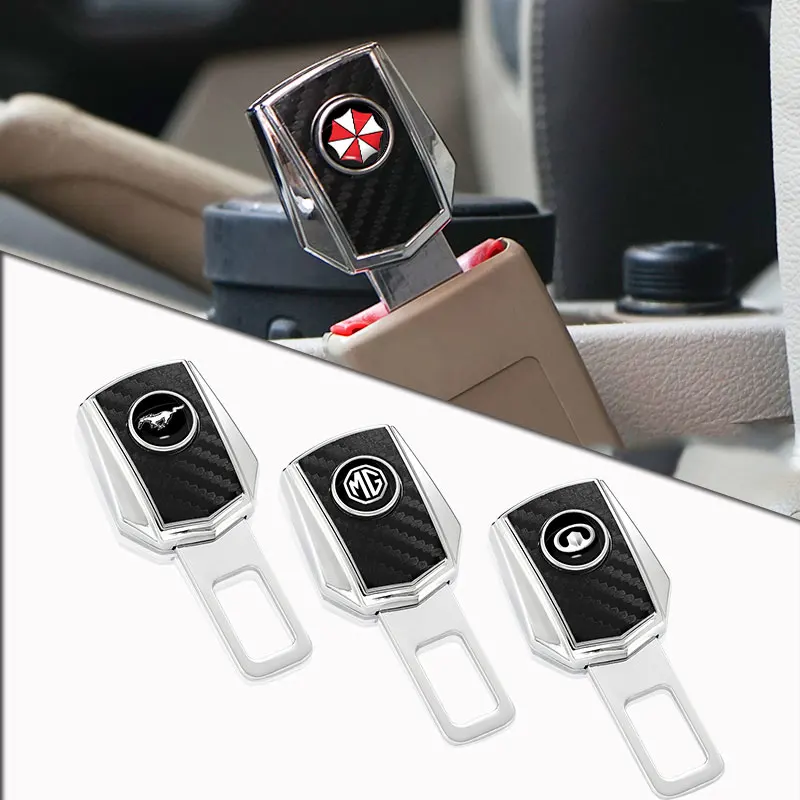 

1pcs Car Safety Buckle Extension Muffler Extension Buckle Plug Into Plug for Chery Tiggo 2 3 8 Qq Iq Blossom Fulwin Accessories