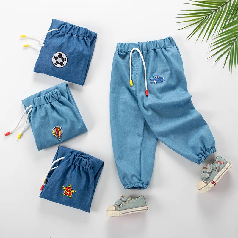

Casual Baby Boy Clothes Toddler Kids Pants Pantalones Harem Demin Trousers Jogger Baby Infant Clothing