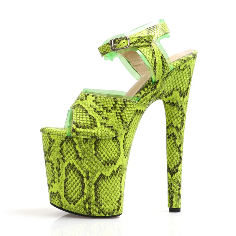 

Женские босоножки на платформе, туфли-лодочки на тонком высоком каблуке 20 см, свадебная обувь