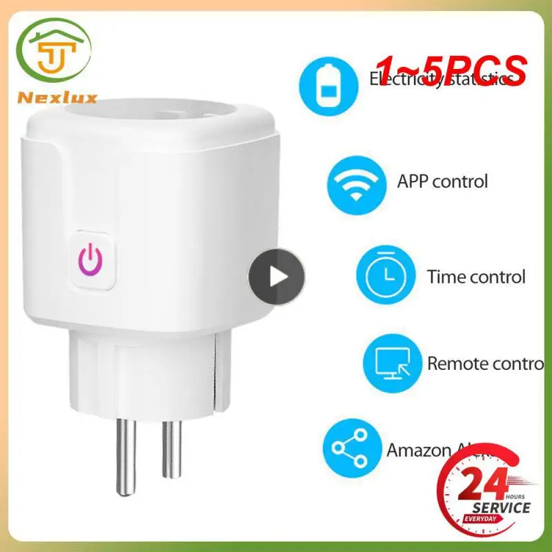 

Умный адаптер с Wi-Fi, 16 А, 1-5 шт.