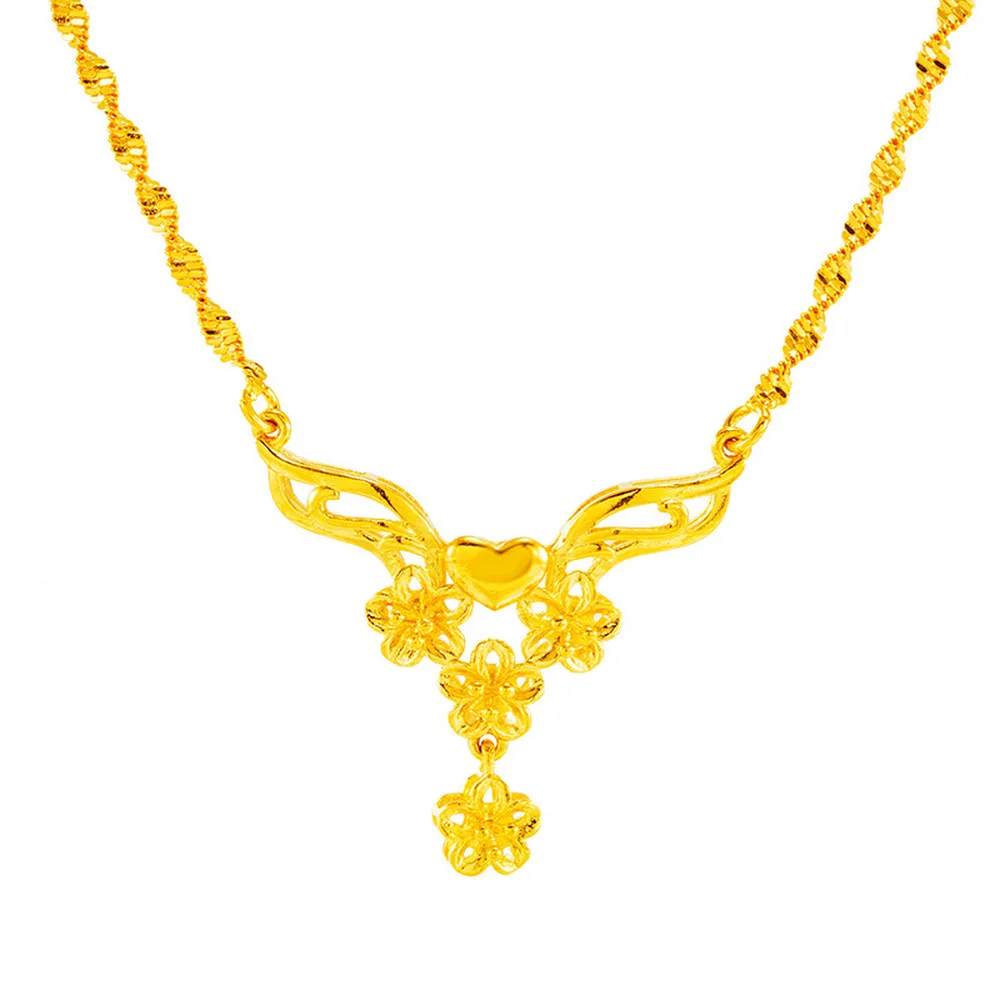 

Vintage Middle East Copper Choker Classical Spike Tassels Carved Heart Pendant Necklaces For Women Collar Wedding Jewelry Gift