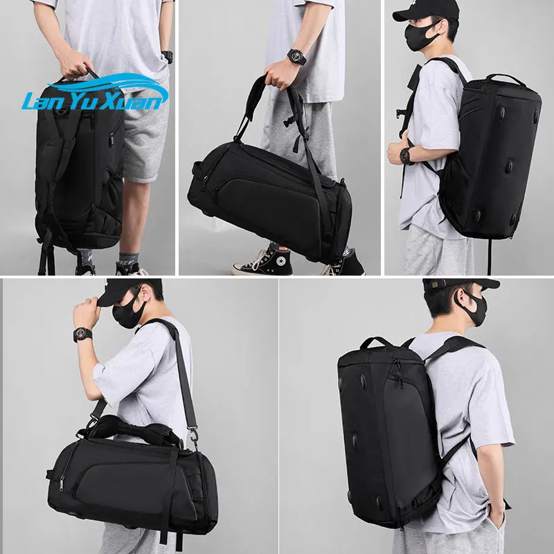 men travel backpacks bags outdoor large capacity business computer waterproof gym sport 40l canvas cross body mochila