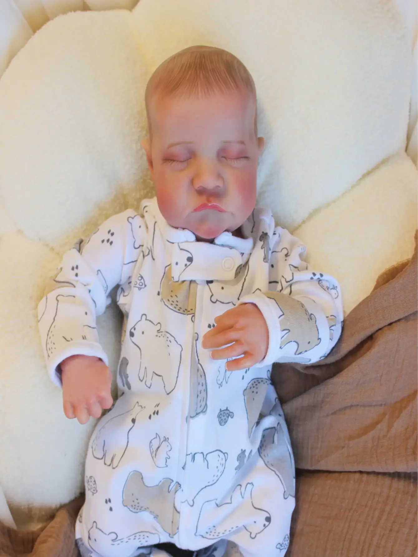 Новорожденный Младенец реборн 50 см 20 дюймов 3D-краска кожа с жилой Мягкий