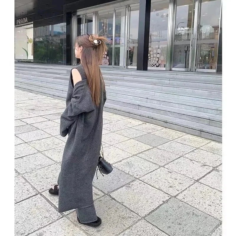 Интернет-знаменитости Майяра европейские товары длинный свитер в британском