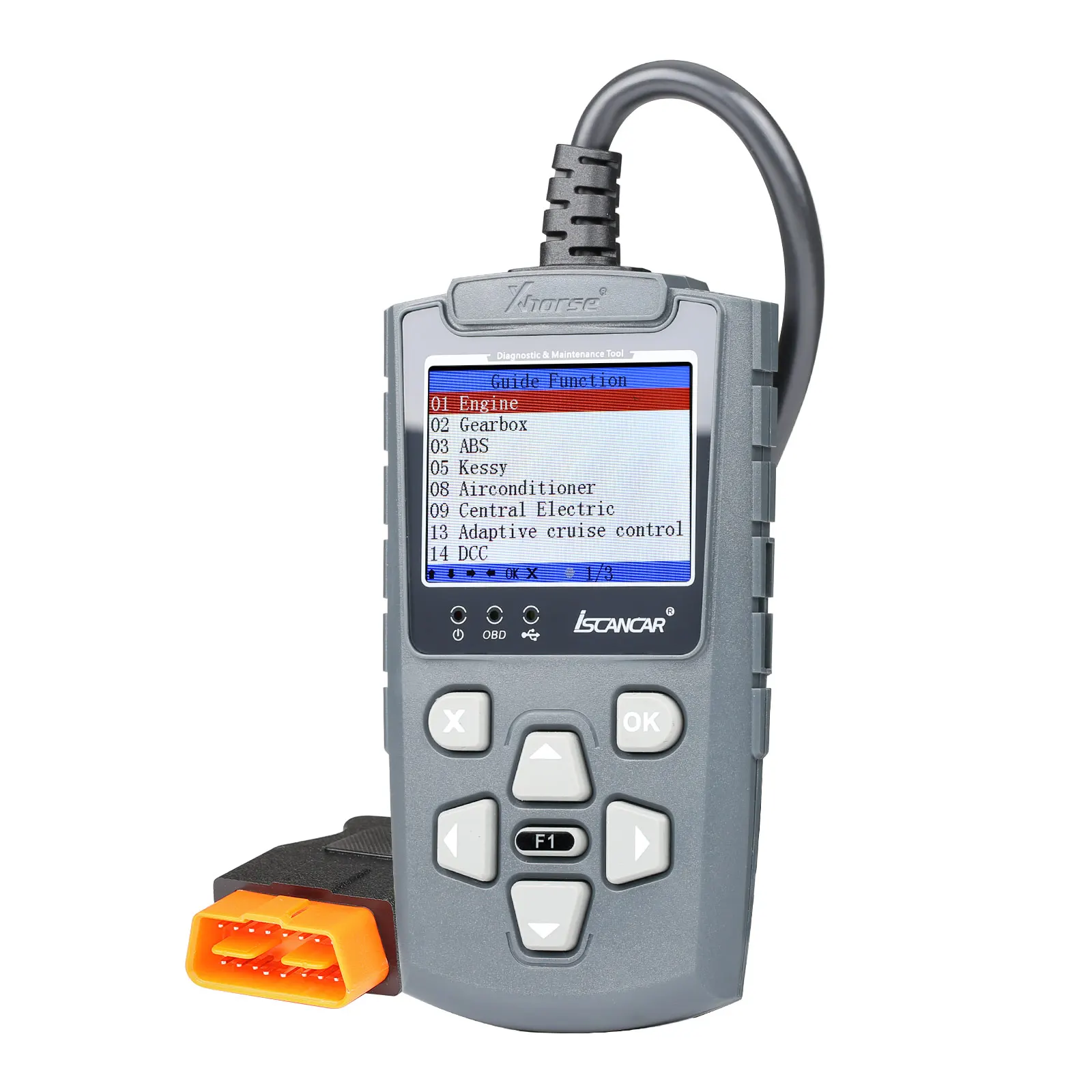 Инструмент диагностики и обслуживания автомобиля Xhorse версии поддерживает