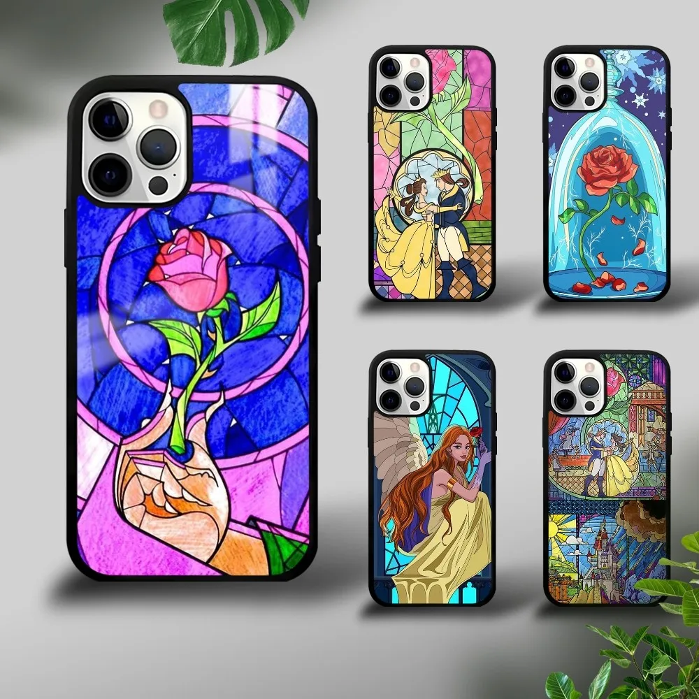 Classic Bty and the Beast Phone Case For iPhone 16 15 14 13 12 11 Pro Xs Max Mini Plus Celulares Hard Funda
