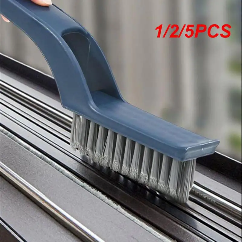 

1/2/5PCS Bathroom Gap Cleaning Brush Gap Brush Chuck Small Clip Hair Window Cleaner Brush Kitchen Multifunctional Ground Seam