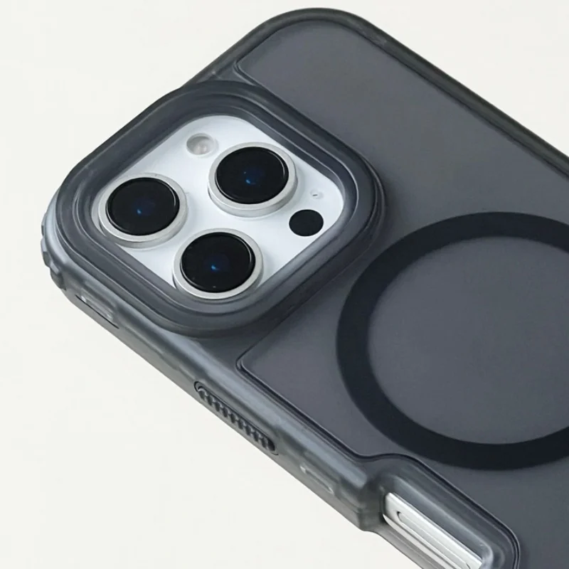 Неоновый полупрозрачный чехол MagSafe с беспроводной зарядкой для iPhone 16 Pro 15 14 13 Max