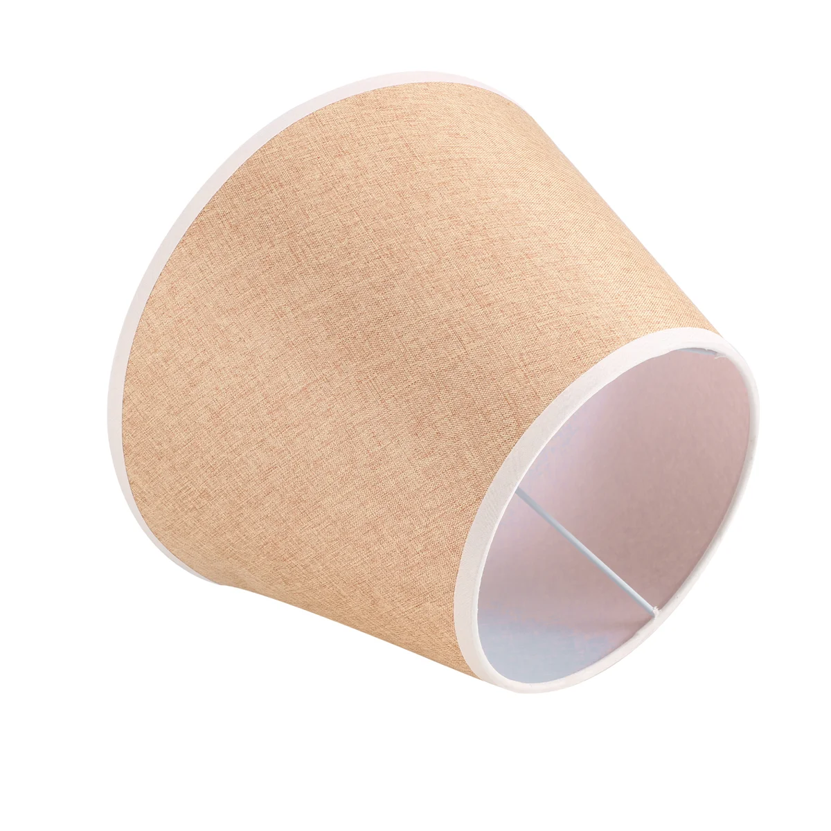 Table Lamp Lampshade Accessories E27 Linen Bedside Wall Floor Shade Cloth Lower Diameter 30cm Yellow