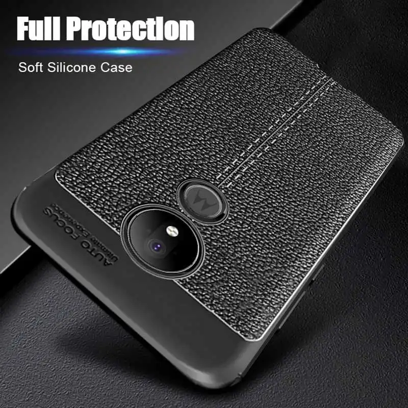 

Joomer Lichee Pattern Soft Case For Motorola Moto G7 Power Phone Case Cover