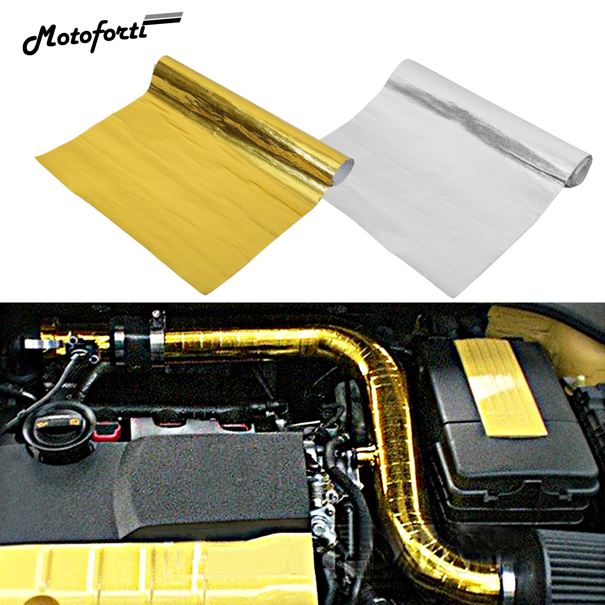 60x30 см 120x60 см 100x100 см тепловой кожух двигателя алюминиевый воздухозаборник тепловой щит коврик Барьерный Термочехол стекловолокно