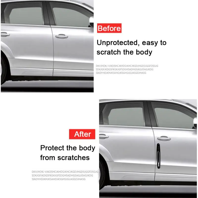 4 шт./компл. обновленная автомобильная полоса для предотвращения столкновений