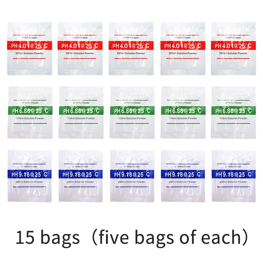 

Калибровочный буферный порошок YIDI pH 4,01 6,86 9,18