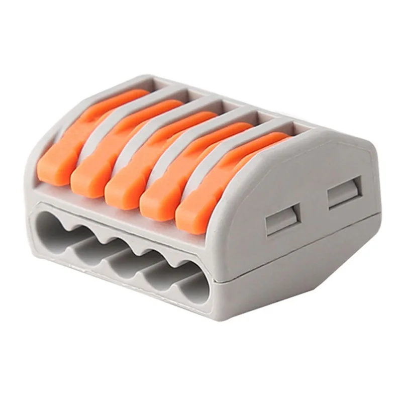 

Lever Wire Connector 222-415 Multi Cable Terminal Block 5 Port Compact Splice Wire Connector