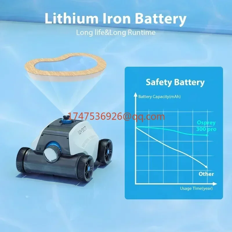 WYBOT HJ1103 аксессуары для бассейна беспроводной робот-очиститель автоматическая