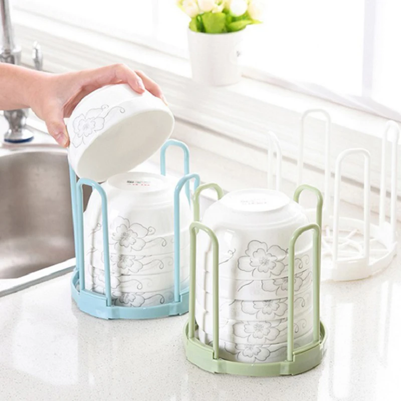 

Bowl Rack Storage Drainage Rack Retractable Kitchen Manager Cabinet Bowls And Dishes Water Cup Board Table Top Storage Plastic