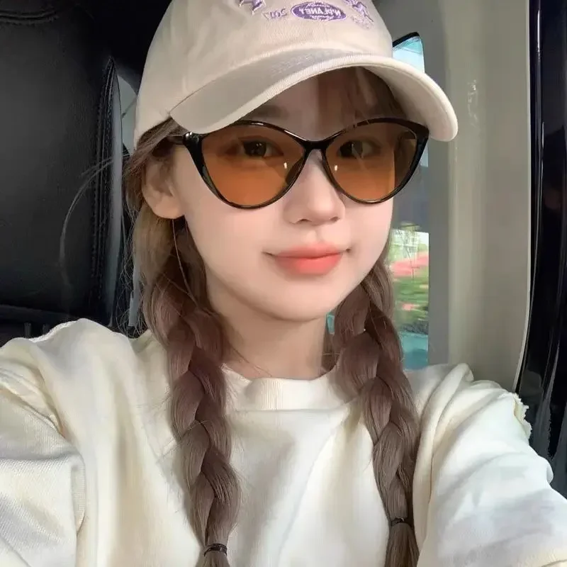 Интеллектуальные фотохромные очки для близорукости женские модные уличные