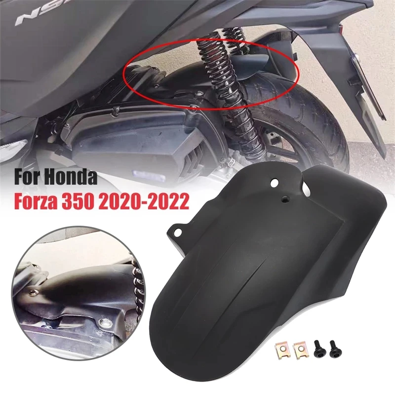 

Motorbike Rear Fender Mudguard Mud Flap Motocross Splash guard for Honda Forza 350 Forza350 2020 2021 2022