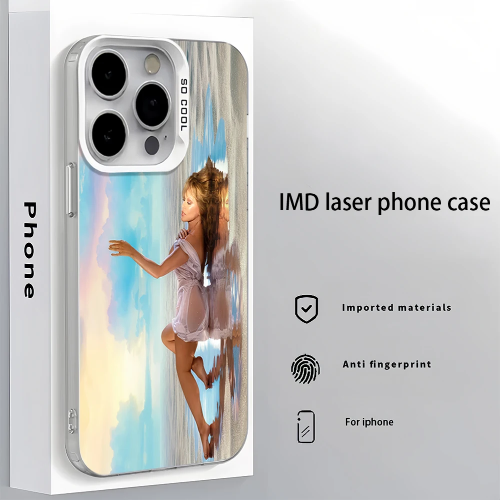 Чехол для телефона Samsung Galaxy A Singer K-Kylie M-Minogues 15 54 55 S23 S24 S25 4G 5G Ultra Plus Fe Laser Cover IMD