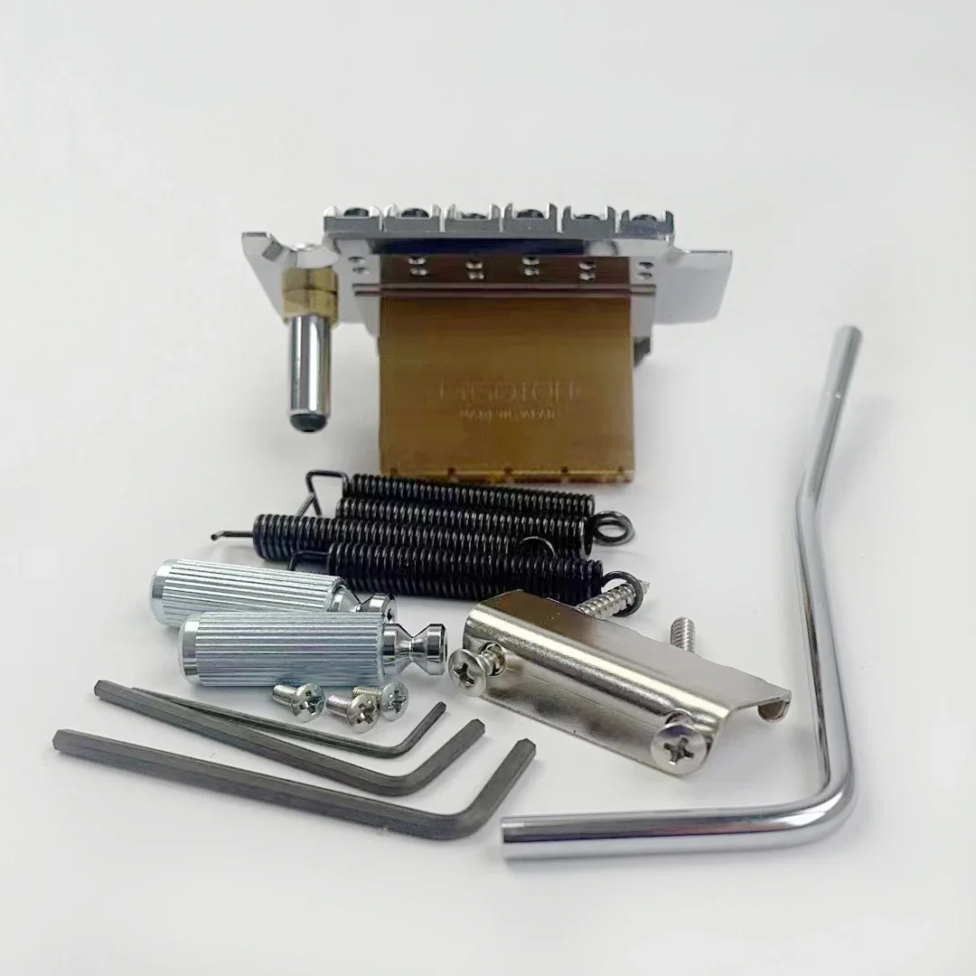 Оригинальный подлинный мост системы тремоло с блокировкой GOTOH GE1996T без стопорной