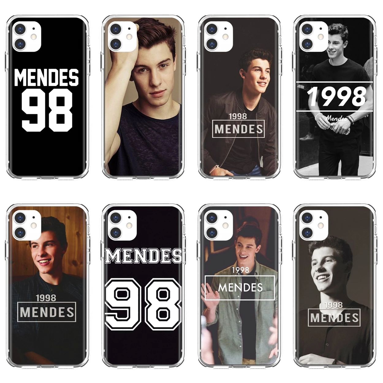 

Soft Shell Cover For iPhone 10 11 12 13 Mini Pro 4S 5S SE 5C 6 6S 7 8 X XR XS Plus Max 2020 Shawn-Mendes-98-Handsome-Print