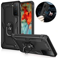 luxury armor case for samsung s20 s21 plus magnetic ring holder kickstand cover for galaxy s20 fe note 20 ultra phone cases capa