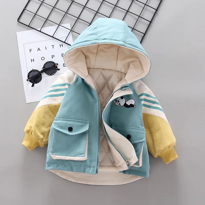 

Children Outerwear Coat Winter Boys Girls Leisure Sport Jackets Infant Warm Baby Parkas Thicken Kids Boy Hooded Clothes Downcoat