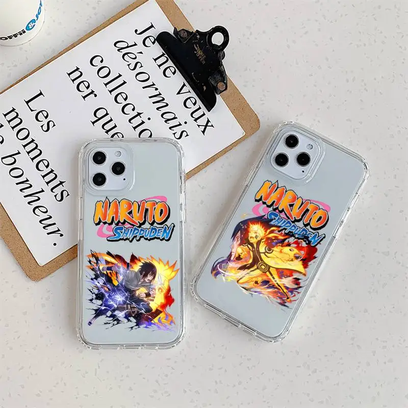 

Чехол для телефона с аниме акацукис Н-нартос для Samsung GalaxyS20 S21 S30 FE Lite Plus A21 A51S Note20, прозрачный чехол