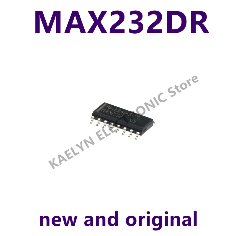 10 шт./партия, новые и оригинальные трансиверы MAX232DR MAX232 2/2, полный RS232 16-SOIC