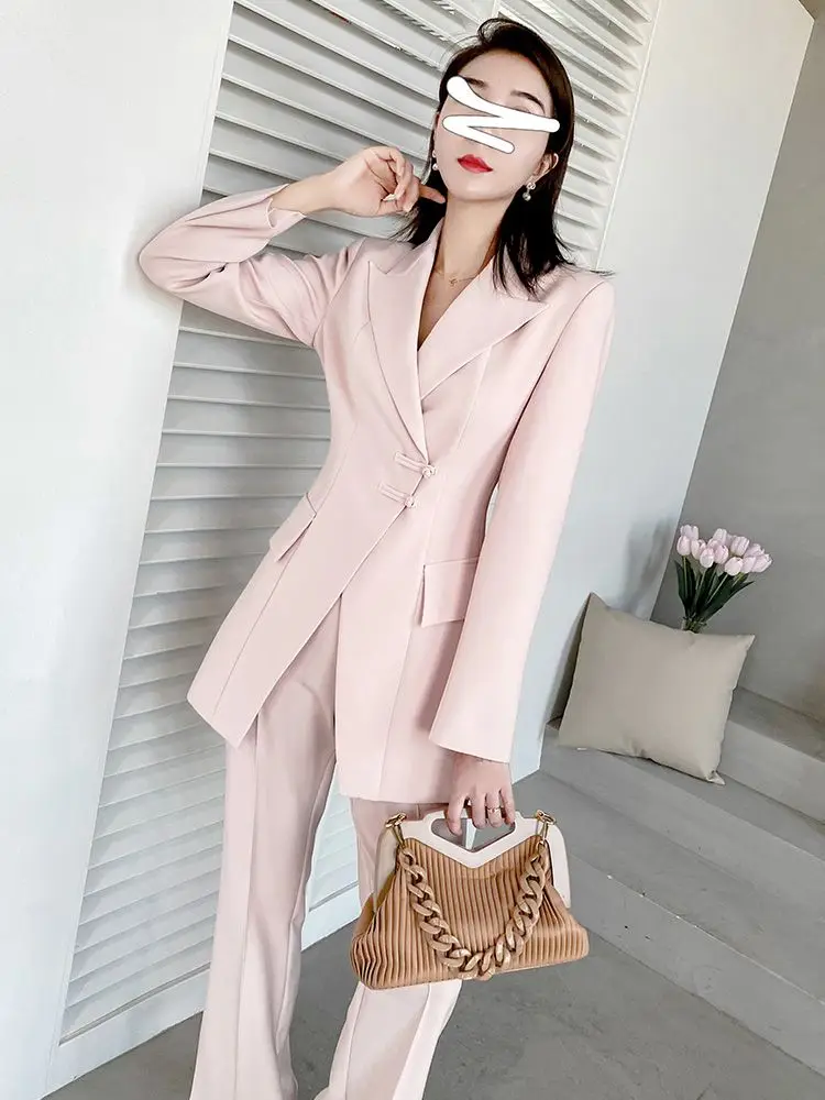 Квалифицированный и элегантный женский комплект одежды облегающий розовый