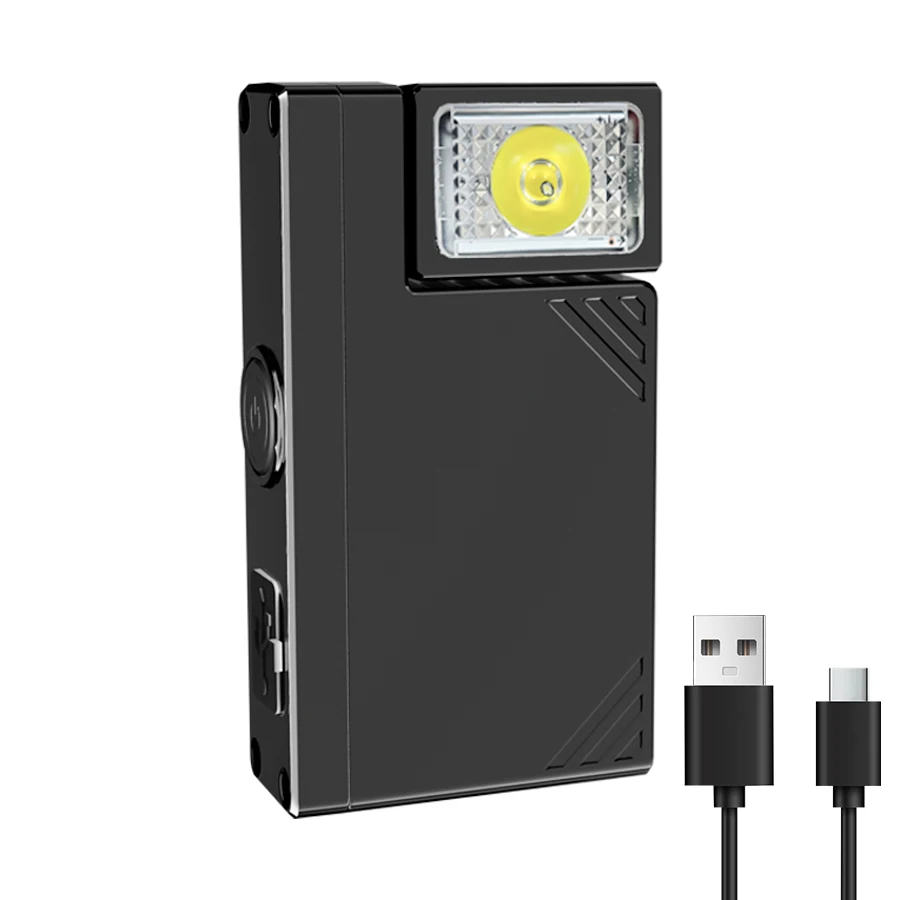 

Портативный COB LED фонарь USB C перезаряжаемый 600 люмен