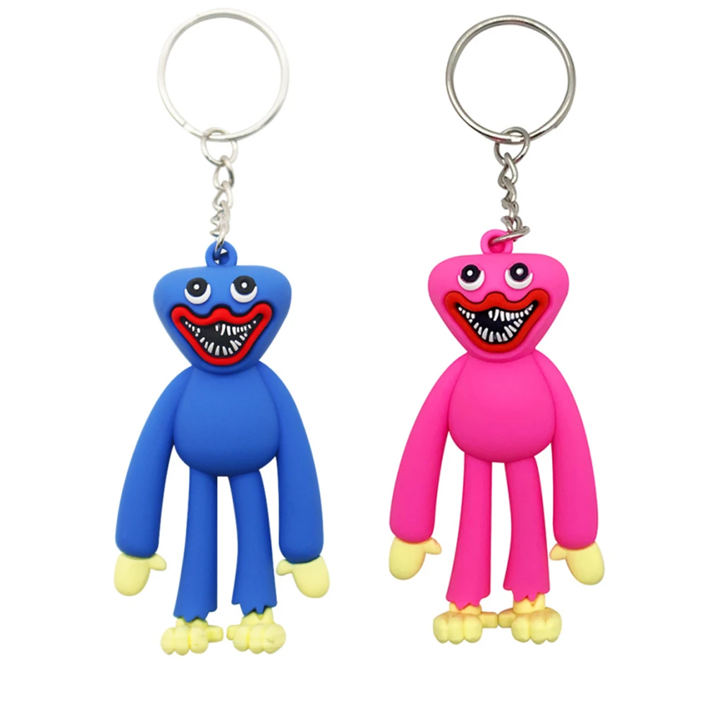 

Cute Pendant 3D Huggy Wuggy Keychain Charms Poppy Playtime Game Character Women Men Kids Toys Hague Vagi Fashion Sausage Monster