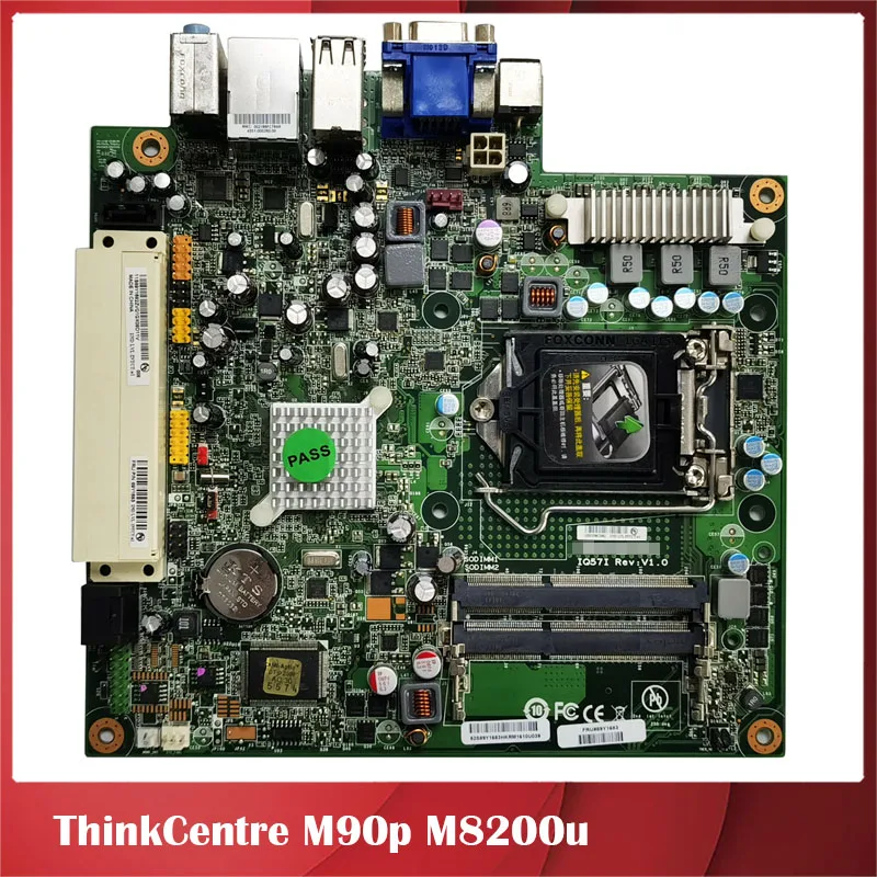 Original Desktop Motherboard For ThinkCentre M90p M8200u IQ57I 89Y1683 Perfect Test Good Quality